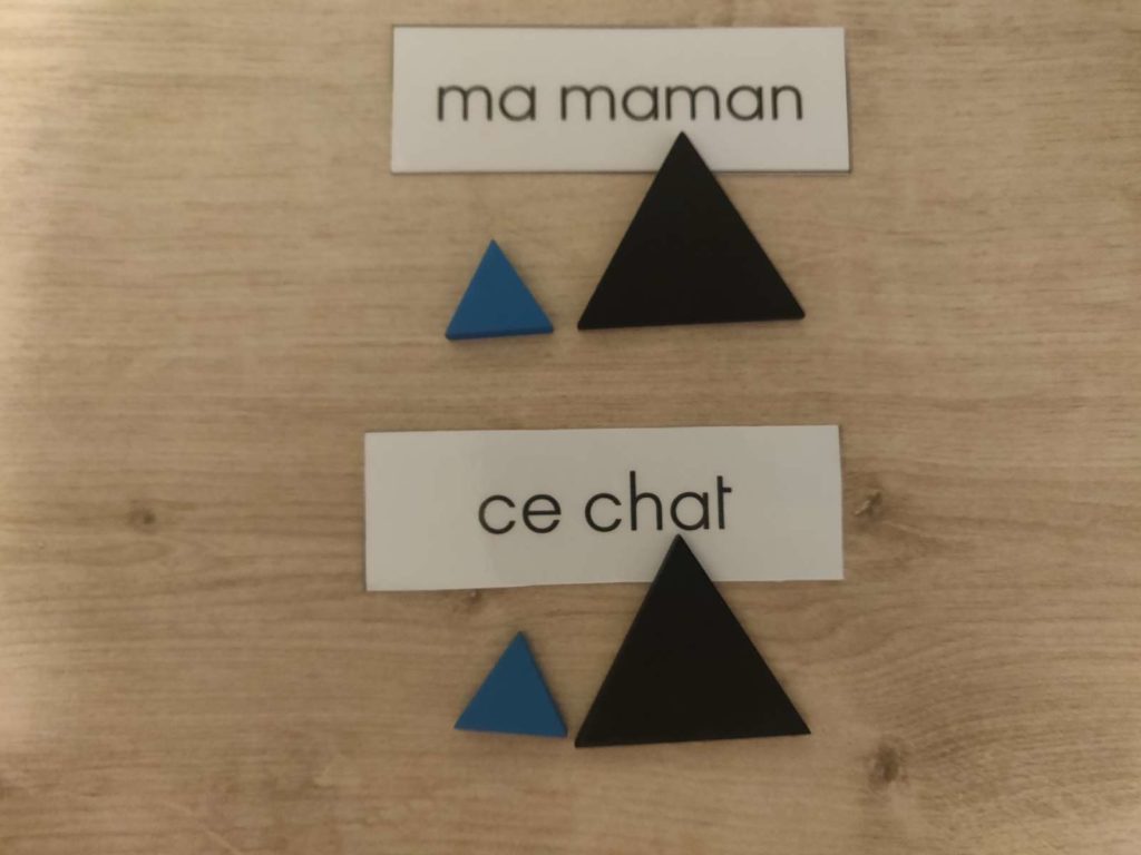 Les symboles grammaticaux Montessori signification et intérêt Mon